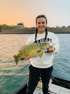 One person fishing in NY