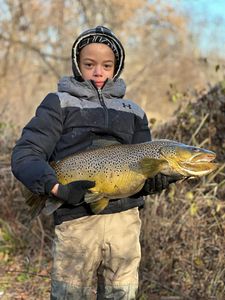 Angler enjoying a successful fishing trip in Lockport
