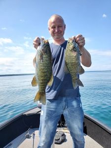 Smallmouth bass caught in NY