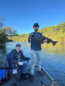 Anglers enjoying a day of fishing in Brethren