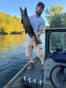 Angler fishing in Michigan