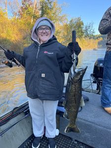 4 people fishing in Brethren