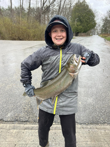 Lone angler fishing in Brethren