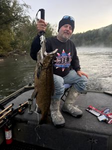 Lone angler fishing in Brethren