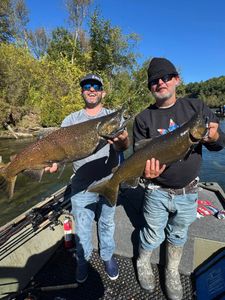 Two people fishing in Brethren