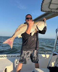 Single person fishing in Wanchese