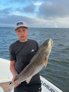 A redfish caught while fishing in NC