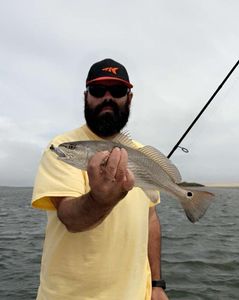A redfish caught while fishing in Wanchese