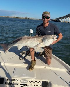 Redfish caught while fishing in NC