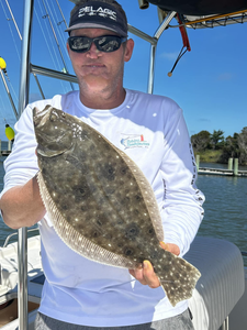 Summer Flounder caught while fishing in NC