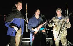 3 anglers fishing in TN