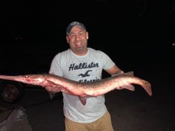 A person fishing in Tennessee