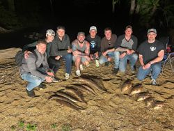 8 people fishing in Nolensville