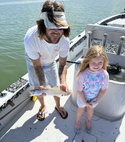 Two people fishing in Florida