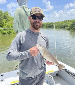 Lone angler fishing in Florida