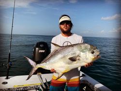 Permit fish caught in Florida