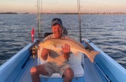 Redfish caught in Bay Pines while fishing