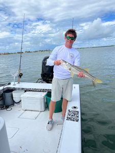 Snook fish caught while fishing in Bay Pines