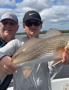 Two anglers fishing in Port Orange