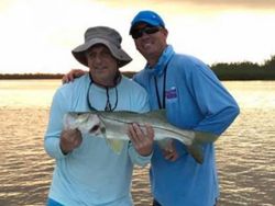 Snook fish caught while fishing in FL