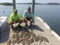 Two people fishing in Florida