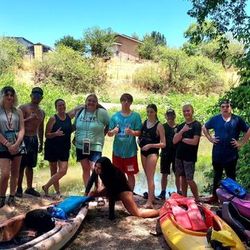 Anglers enjoying a day of fishing in Cottonwood