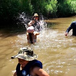 Two anglers fishing in Arizona