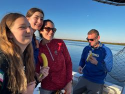 Four people fishing in GA