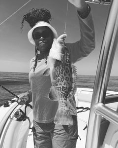 Gag grouper, a large fish caught in GA