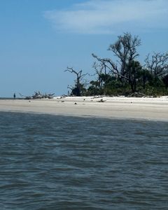 Breathtaking Midway landscape with fishing boats