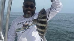 Sheepshead fish caught during fishing tour in Midway