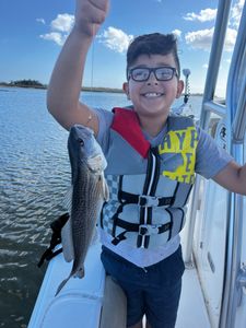 Redfish caught while fishing in Georgia