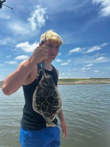 Summer flounder caught during fishing tour at Midway