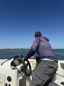 Cruising the open waters, reeling in the catch of the day.