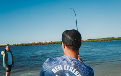 Angler on fishing trip in Florida