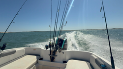 Peaceful day on the water, with a few good catches.