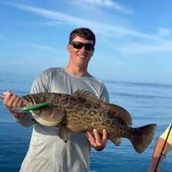 Fisherman with big catch in Charleston