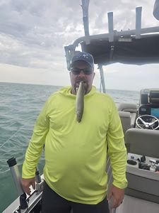 Angler fishing in Monroe