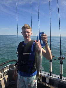 Angler with 20-inch fish caught in MI
