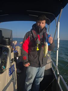 An angler fishing in Monroe