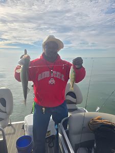 Angler fishing in Michigan