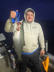 Angler fishing in Monroe