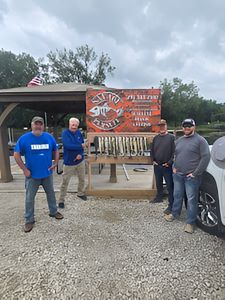 3 people fishing in Michigan