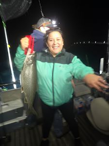 Angler fishing in MI