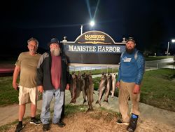 3 people fishing in Monroe