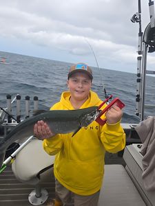 Angler fishing in MI