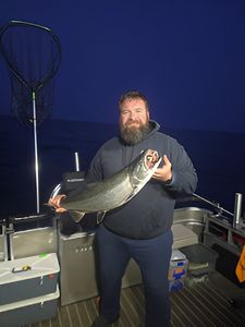 Angler fishing in MI