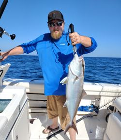 Angler with fishing rod in Fort Walton Beach, Florida