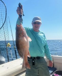 Lone angler fishing in Fort Walton Beach