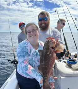 4 people fishing at Panama City Beach